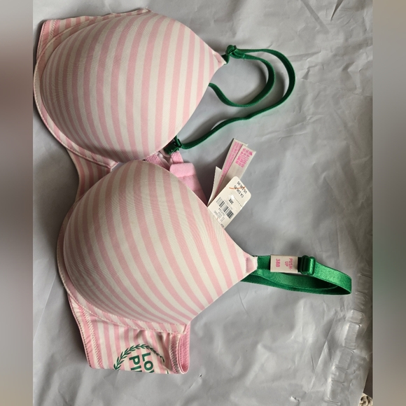 PINK Victoria's Secret Other - ☕️ VICTORIA'S SECRET PINK NWT PUSH-UP UNDERWIRE BRA SIZE 38B
